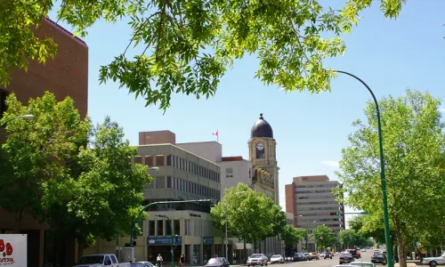 Lethbridge downtown